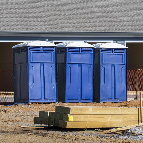 do you offer hand sanitizer dispensers inside the porta potties in Moore Michigan